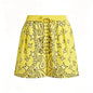 Bohemia Colorful Printing T-Shirt Pant Women 2 Piece Set Loose