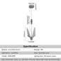 DecorBites™ LED Butterfly Pendant Light for Bedroom Living Room: Modern Chanderlier Fixture Lamps