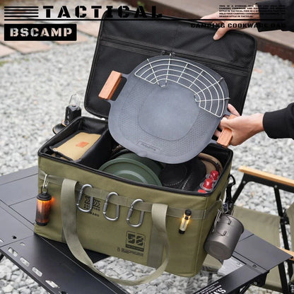 30l/42l/56l Insulated Waterproof Tactical Camping Bag Foldable Outdoor