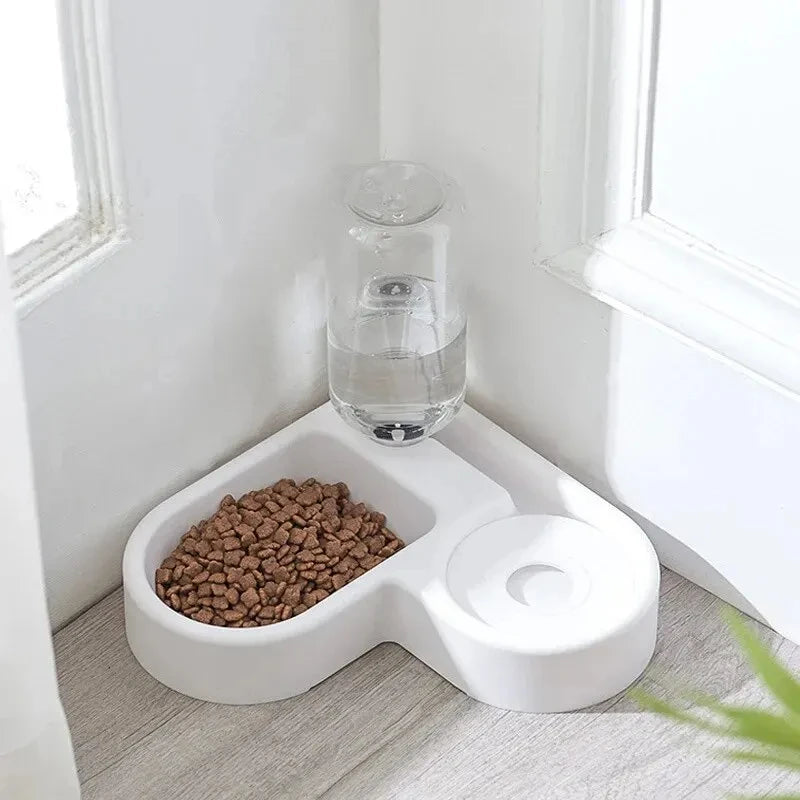 Automatic Drinking Love Pet Bowl Moisture-Proof Cat Bowl Dog Basin