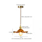 DecorBites™ Glass LED Hanging Lamp | Minimalist Copper Pendant Light
