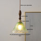 DecorBites™ Glass Copper LED Pendant Lights for Modern Style Dining Kitchen Bedroom