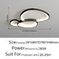 DecorBites™ LED Ceiling Chandelier Lights with Remote Control for Living Room, Bedroom, Dining Room