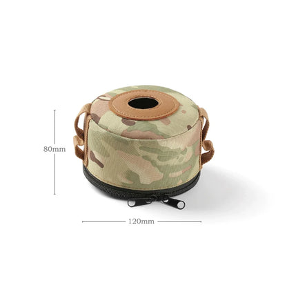 Camping Gas Can Portable Ventilated Propane & Butane Protector Outdoor