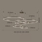 DecorBites™ LED Pendant Chandeliers for Staircase & Living Room Lighting