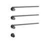 Smart Heated Towel Rack,Bathroom Towel Warmer with Timer, Adjustable Temperature, Rotating Bars,Towel Dryer,Bathroom Towel Rail