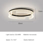 DecorBites™ LED Chandelier: Modern Luxur Ceiling Lighting for Living Room, Bedroom, Kitchen, Study