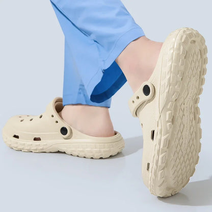 Women and Men's Hole Shoes Summer Non-Slip Outdoor Sandals Closed Toe