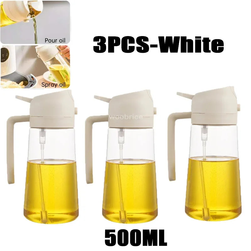 2in1 Kitchen Spray Oil Dispenser Oil Sprayer Polisher or Only Brush