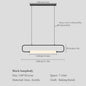 DecorBites™ LED Pendant Chandelier for Dining Room, Living Room, and Restaurant