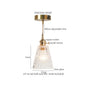 DecorBites™ Green Glass LED Pendant Light Fixture - Modern Nordic Hanging Lamp