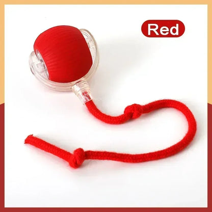 NewSpeedy Tail 2.0 Cat Toy, Speedy Tail Cat Toy, Interactive Cat Ball Toy, Smart Cat Toys Ball, Two Speed Adjustment, with Tail 