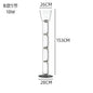 DecorBites™ Glass LED Floor Lamp: Modern Nordic Design for Living Room and Bedroom Decor
