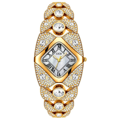 New Women Watch Light Luxury Brand Diamond Inlaid Bracelet Watches