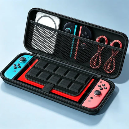 Portable EVA Hard Case For Nintendo Switch 2 Travel Carrying Bag Shockproof Storage Cover With Game Card Slots Accessories Pouch