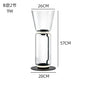 DecorBites™ Glass LED Floor Lamp for Modern Interior Decor