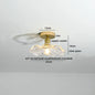 DecorBites™ Glass LED Ceiling Light for Corridor Balcony Modern Indoor Lighting