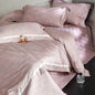 DecorBites™ Luxe Egyptian Cotton Jacquard Bedding Set: Duvet, Bedspread, Sheet, Pillowcases