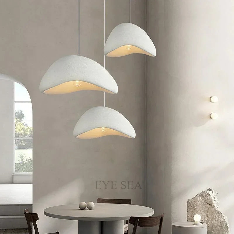 DecorBites™ Japanese Style Wabi-sabi LED Pendant Chandelier for Living, Dining, or Bar Decoration
