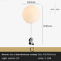 DecorBites™ Kids Bear LED Ceiling Chandelier, Cute Bedroom Pendant Light for Boys and Girls