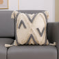 DecorBites™ Lace Tassel Cushion Tufted Sofa Pillowcase for Office Chair Pad