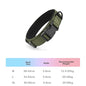 Tactical Dog Collar Adjustable Military Training Nylon Dog Collar with Control Handle and Heavy Metal Buckle for Large Pets