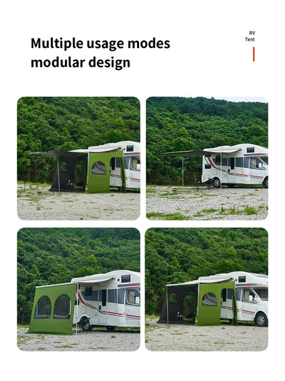Caravan Awning Tent RV Screen Room Family Room Camper Privacy Room