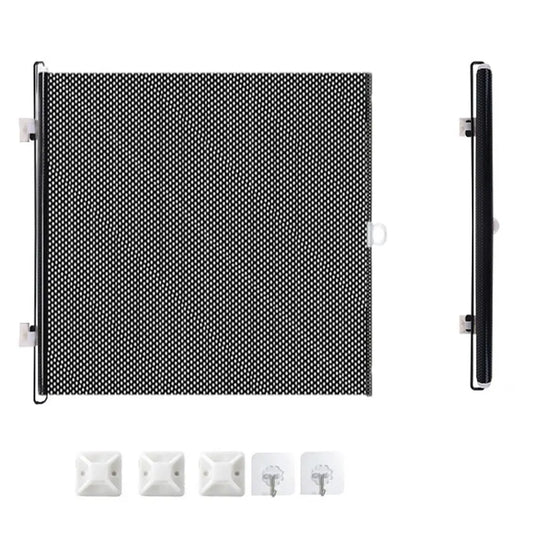 Pet Accessories Guard Retractable Fence Gate Folding Universal Pet Network Fence Barrier with Hook Pet Safety Enclosure Balcony