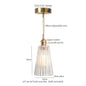 DecorBites™ Green Glass LED Pendant Light Fixture - Modern Nordic Hanging Lamp
