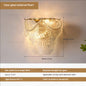 DecorBites™ Luxe Crystal Glass Wall Lamp for Aisle, Living Room, Bedroom & Corridor Lighting