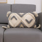 DecorBites™ Lace Tassel Cushion Tufted Sofa Pillowcase for Office Chair Pad