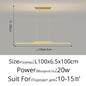 DecorBites™ LED Pendant Lamp - Minimalist Hanging Light for Dining Room & Home Decor
