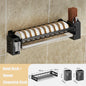 DecorBites™ Kitchen Wall Organizer Rack Utensil Drainer Storage Holder Shelves