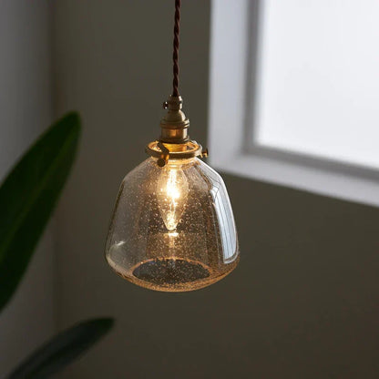 DecorBites™ Glass LED Pendant Lamp for Home Indoor Lighting, Nordic Modern Hanglamp