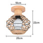 DecorBites™ Hemp Rope Ceiling Chandelier for Bedroom Living Room Kitchen LED