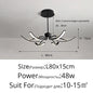 DecorBites™ LED Chandeliers for Modern Living Room Bedroom Study Kitchen Lighting