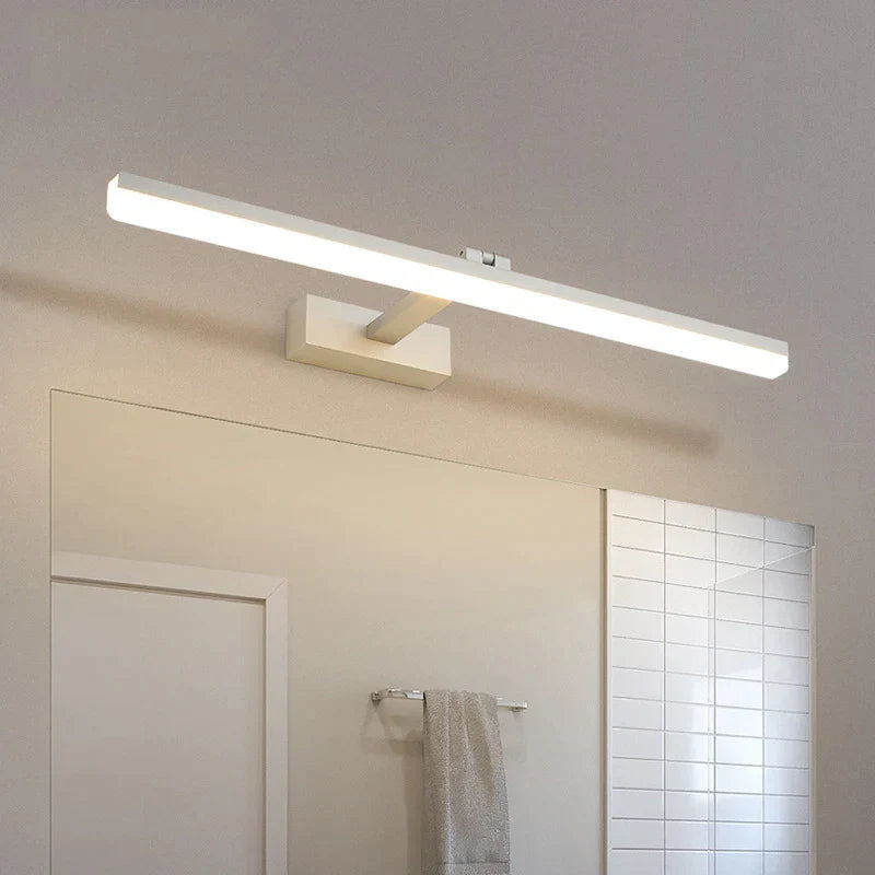 DecorBites™ LED Bathroom Vanity Light Gold Silver Black 40-90cm 220V