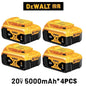 100% Original Dewalt 20V 6000mah Power Tool Battery Dcb206 Dcb205