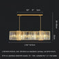 DecorBites™ Luxe E14 LED Crystal Pendant Chandelier: Elegant Dining Room Lighting