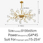 DecorBites™ LED Firefly Chandelier: Modern Nordic Ceiling Lights for Luxury Home Decor