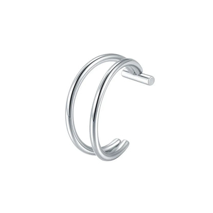 1PC Stainless Steel Fake Nose Ring Hoop Septum Rings Non-Pierced C