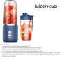 6 Color 400ml Portable USB Blender Electric Travel Juicer Cup for