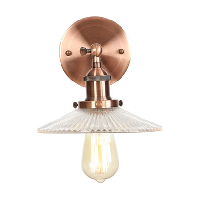 DecorBites™ Industrial Loft LED Wall Lights for Bedroom, Plug In Stairs Lamp