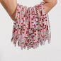 5pcs Fashion Colorful Acrylic Crystal Rhinestone Elastic Bracelet for