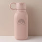 450ML Custom Name Silicone Straw Cup, Personalized Cartoon Pattern Water Bottle, Leakproof Sports Water Bottle for Kids Adults