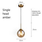 DecorBites™ Glass Pendant Lights: Modern LED Hanging Lamp for Home Lighting Fixtures