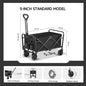Camping Cart Foldable Trolley Outdoor Picnic Portable Hand-Pull Cart