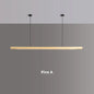 DecorBites™ Linear LED Pendant Lights: Modern Kitchen Island Dining Room Lighting