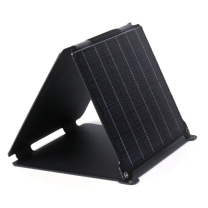 Foldable Solar Panel 5V/12V USB Portable Waterproof Cell Phone Power Pack Outdoor Battery Charger for Hiking Camping 30W
