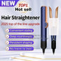 2-In-1 Hair Straightener and Dryer Combo - Negative Ion Heating Flat